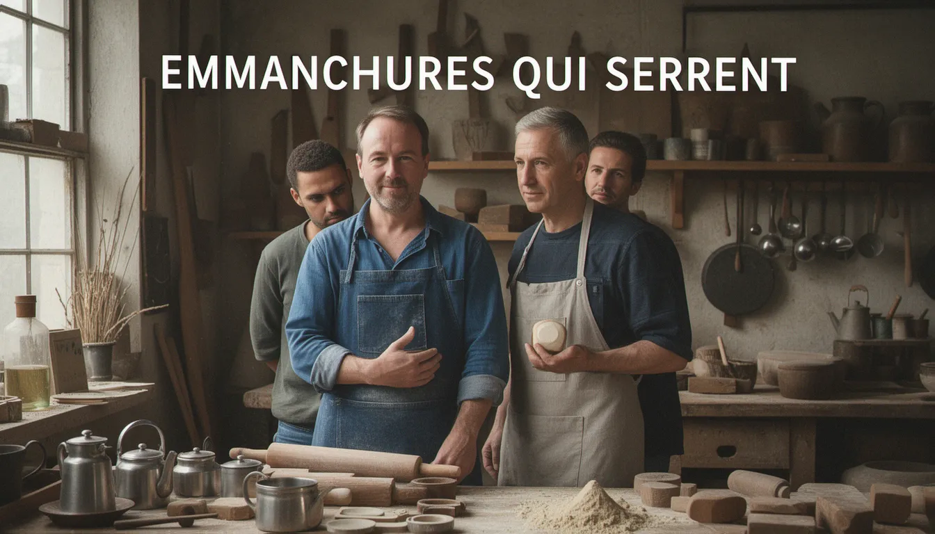 Illustration de emmanchures qui serrent